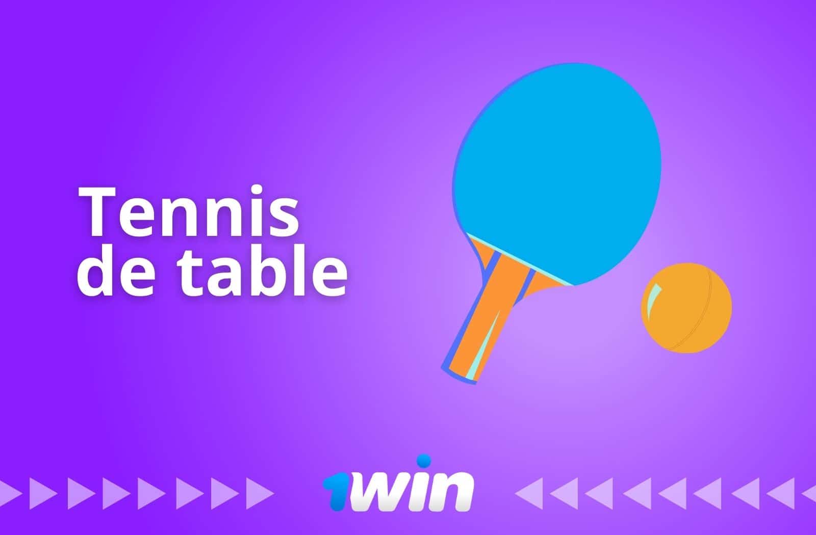 tennis de table et paris en ligne 1win Bénin