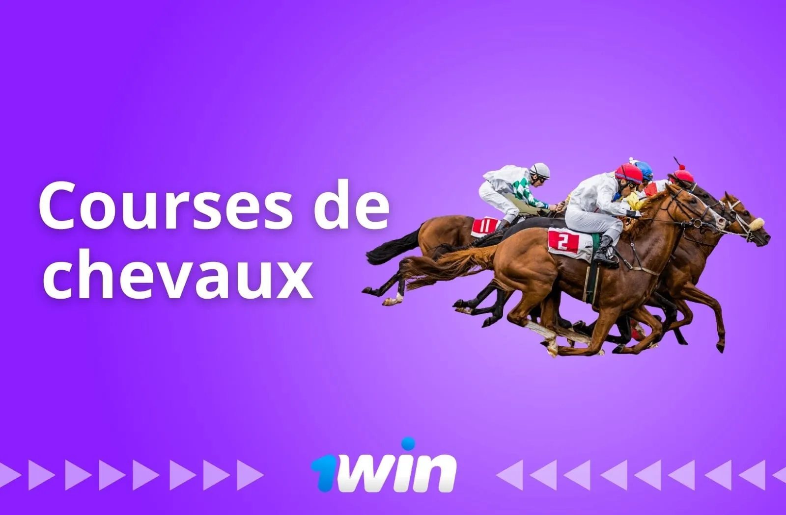 pariez sur les courses de chevaux au 1Win Bénin