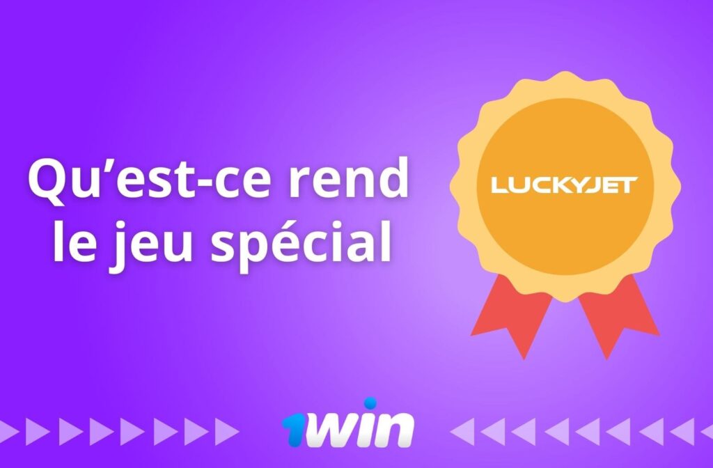 Caractéristiques du jeu Lucky Jet sur le casino en ligne 1Win Benin